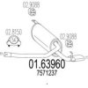 MTS 01.63960 End Silencer
